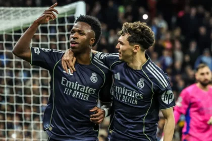 Real Madrid derrota Manchester City no Etihad e sela vaga nas quartas da Champions League