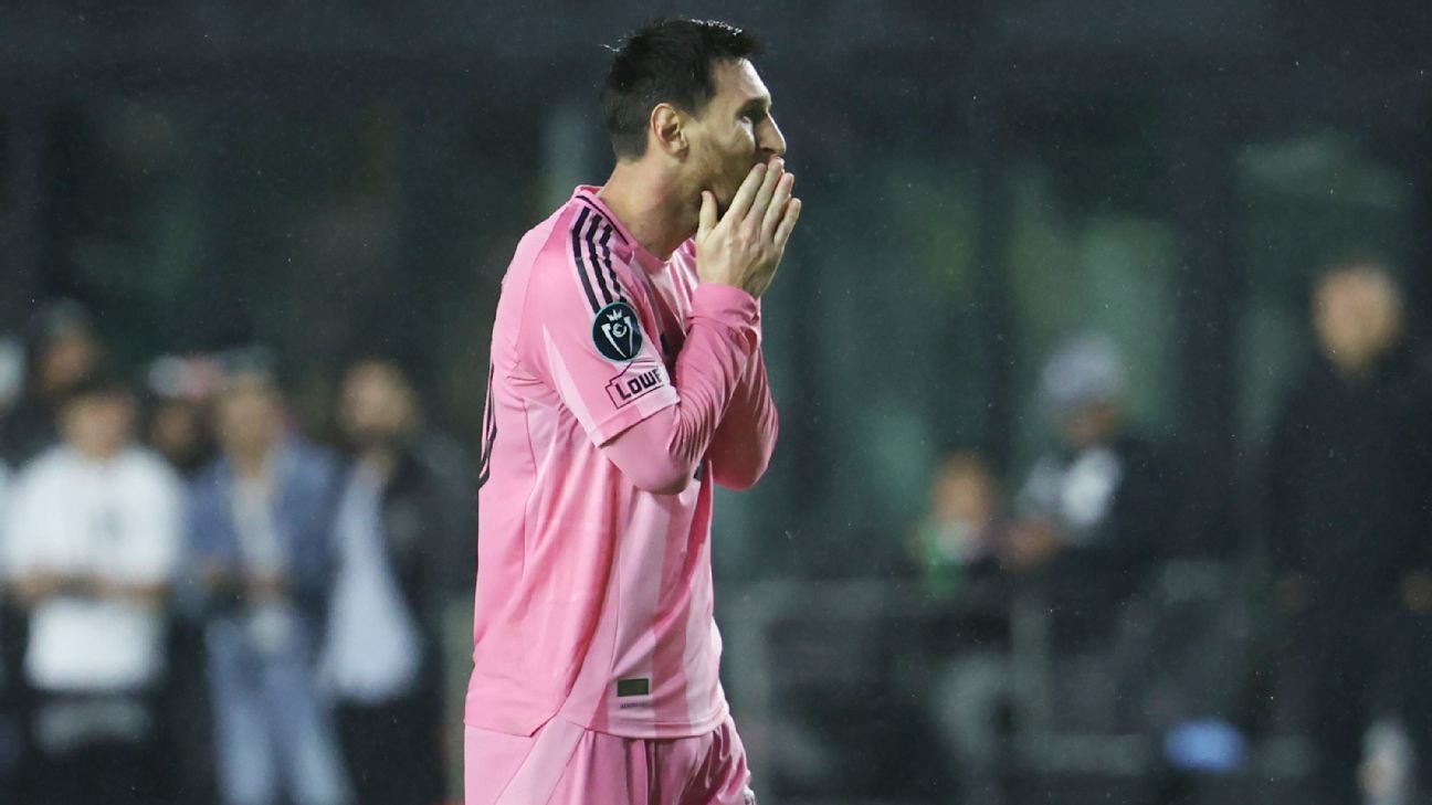 Messi alcança 900 gols, porém Inter Miami é eliminado da Champions da Concacaf - Imagem do artigo