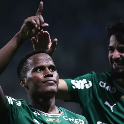 Palmeiras bate Botafogo no Allianz Parque e assume a ponta do Brasileirão