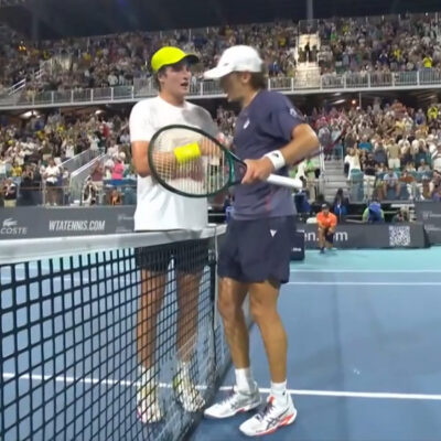 Alex De Minaur recorda atmosfera intensa contra João Fonseca em Miami e projeta nova campanha