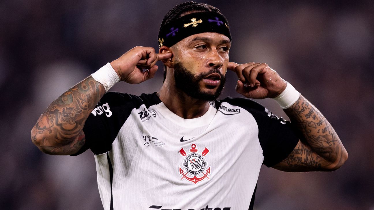Corinthians admite desafio financeiro e procura saída criativa para renovar com Memphis Depay - Imagem do artigo