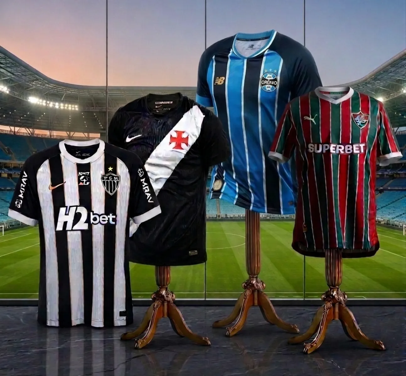 Atlético-MG lidera ranking de trocas de fornecedor de material esportivo na Série A - Imagem do artigo