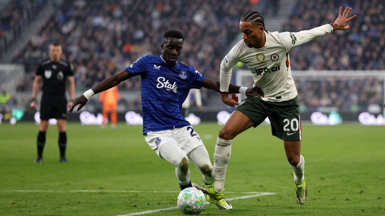 Everton goleia Chelsea por 3 a 0, encosta na tabela e complica londrinos na corrida pela Champions - Imagem do artigo