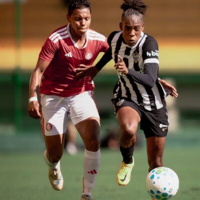 Inter bate Atlético-MG em Contagem e sobe para quinto no Brasileirão Feminino