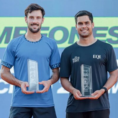 Marcelo Zormann levanta oitavo troféu de challenger nas duplas em Assunção