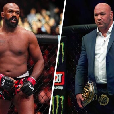 Dana White reafirma que Jon Jones nunca esteve cotado para lutar no card da Casa Branca