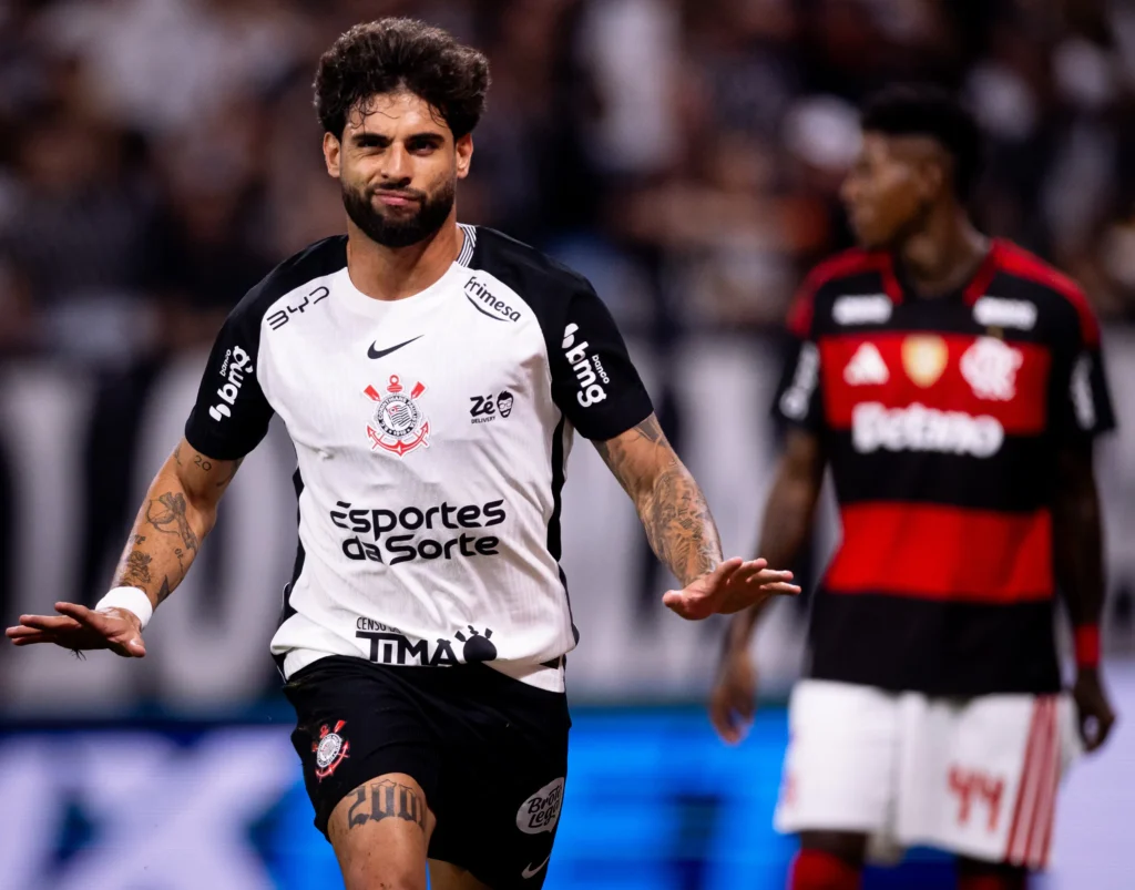 Yuri Alberto volta a marcar, encerra jejum após lesão e alcança 80 gols pelo Corinthians - Imagem do artigo original