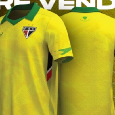 Ferroviário-CE apresenta camisa especial nas cores da seleção brasileira