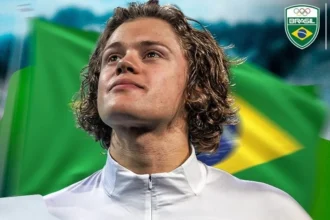 Lucas Braathen garante título do slalom gigante na Copa do Mundo de Esqui Alpino