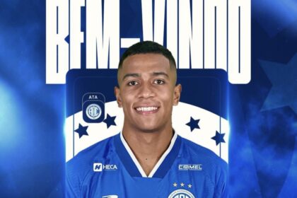 Confiança anuncia retorno do atacante colombiano Breyner Camilo