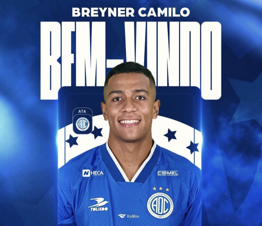 Confiança anuncia retorno do atacante colombiano Breyner Camilo