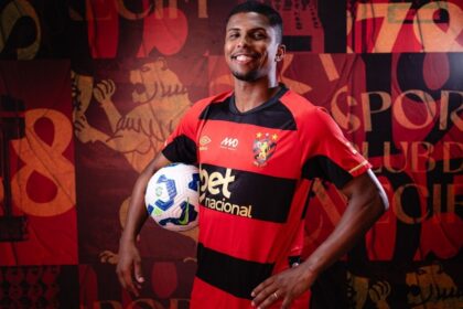 Sport rescinde contrato com o lateral-esquerdo Davi Gabriel e mira Sávio, do Remo