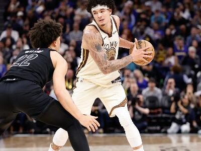 Gui Santos alcança 31 pontos, quebra marca brasileira e lidera Warriors em triunfo sobre os Nets