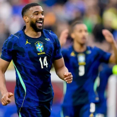 Bremer marca primeiro gol pela Seleção em amistoso contra a França