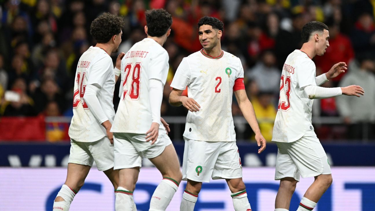 Marrocos empata com Equador em amistoso preparatório para a Copa do Mundo - Imagem do artigo