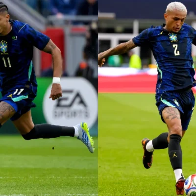 Raphinha e Wesley deixam seleção brasileira após lesões musculares