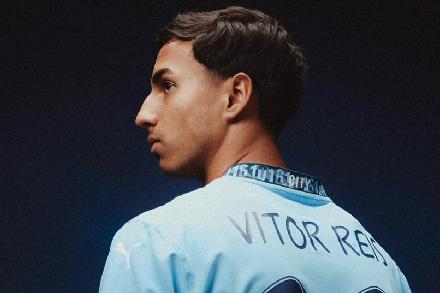 Vitor Reis, zagueiro do Girona ligado ao Manchester City, recebe primeira convocação de Ancelotti - Imagem do artigo original