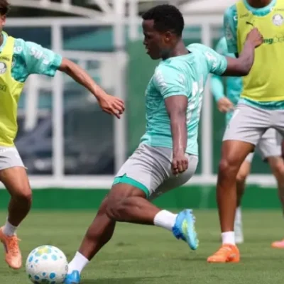 Imagem destacada Jhon Arias volta da seleção colombiana, treina e pode reforçar Palmeiras contra o Grêmio