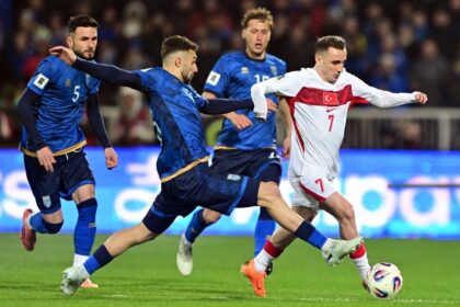 Imagem destacada Turquia garante vaga no Mundial após 24 anos e elimina Kosovo na repescagem
