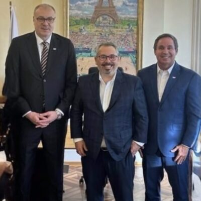 Sergipano Antônio Hora Filho participa de encontro estratégico na sede da Federação Internacional de Voleibol