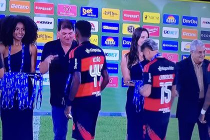 Milton Dantas prestigia título do Flamengo no Maracanã e estreita laços com a Federação Carioca