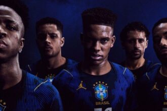 Seleção brasileira apresenta camisa azul com logotipo da Jordan Brand para a Copa