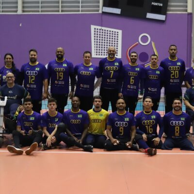 Seleção Brasileira Masculina de Vôlei Sentado encerra 2ª semana de treinamento mais entrosada e focada no Mundial