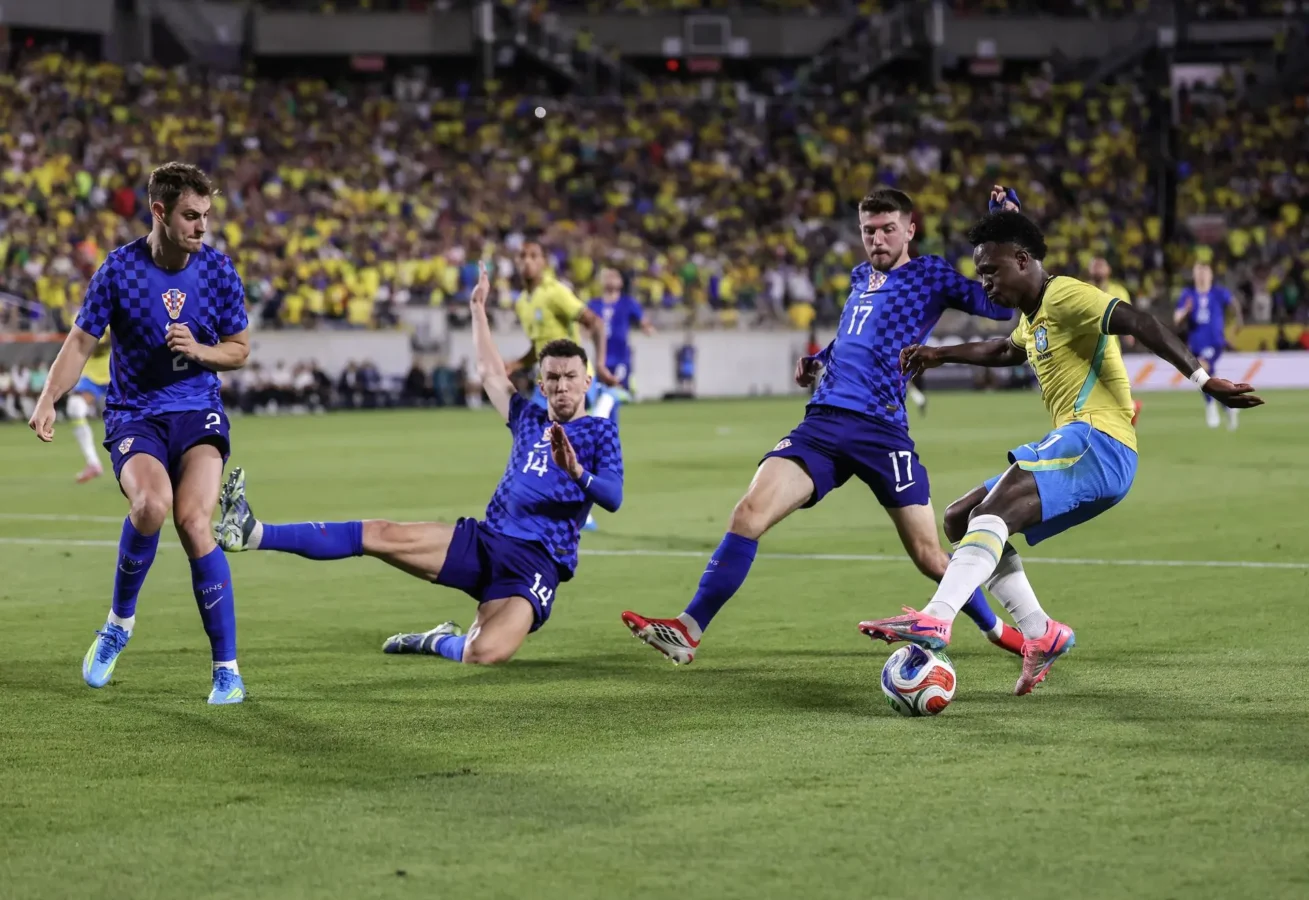 Imagem destacada Brasil derrota Croácia por 3 a 1 no último amistoso antes da convocação para a Copa de 2026