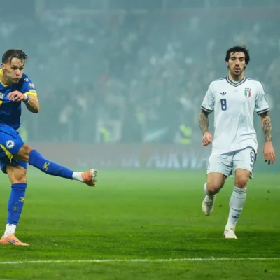 Imagem destacada Itália é eliminada na repescagem e ficará fora da Copa do Mundo pela quinta vez