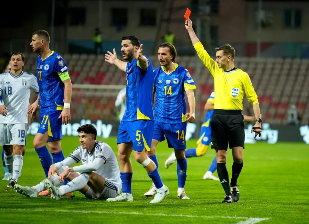 Itália é eliminada na repescagem e ficará fora da Copa do Mundo pela quinta vez - Imagem do artigo original