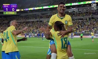 Imagem destacada Brasil supera Croácia por 3 a 1, testa variações táticas e encerra última Data Fifa antes da Copa em alta