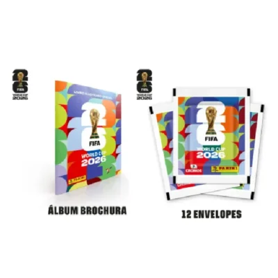 Imagem destacada Panini abre pré venda do álbum de figurinhas da Copa do Mundo 2026