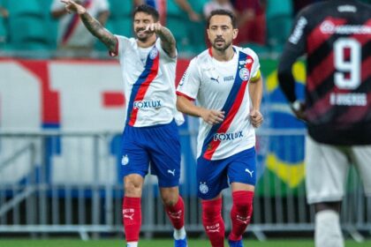 Imagem destacada Everaldo faz dois, Bahia derrota Athletico PR e mantém perseguição aos líderes do Brasileirão