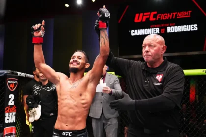 Imagem destacada Rafael Macapá sobe de categoria e mede forças com Ethyn Ewing no UFC Vegas 115