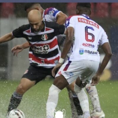 Imagem destacada Itabaiana é superado pelo Santa Cruz na estreia da Série C após paralisação de 47 minutos