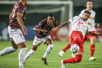 Bragantino tropeça na Venezuela e cai diante do Carabobo na abertura da Sul-Americana