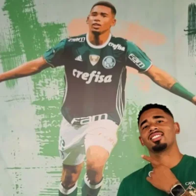 Imagem destacada Gabriel Jesus admite vontade de voltar ao Palmeiras, mas mantém foco no Arsenal