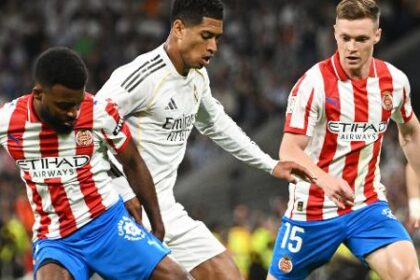 Imagem destacada Real Madrid tropeça em casa diante do Girona e vê Barcelona com chance de abrir nove pontos