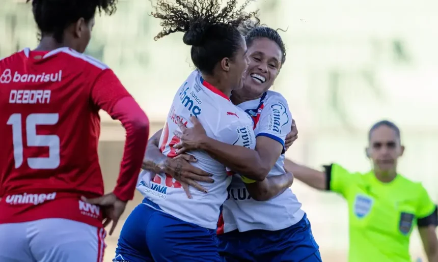 Bahia decide no 1º tempo e vence o Inter pelo Brasileirão Feminino