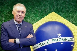 CBF anuncia ampliação de contrato com técnico Carlo Ancelotti