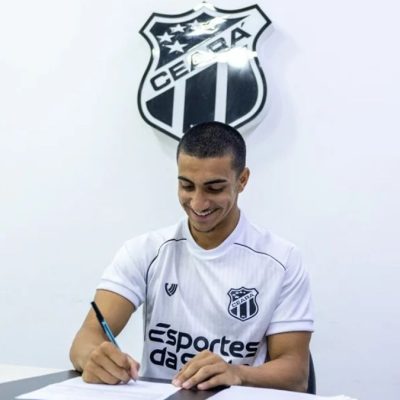 Ceará amplia contrato do atacante Enzo Lodovico até dezembro de 2028