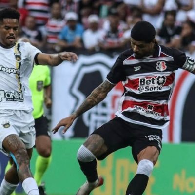 Santa Cruz derrota Volta Redonda na Arena de Pernambuco e sobe na Série C