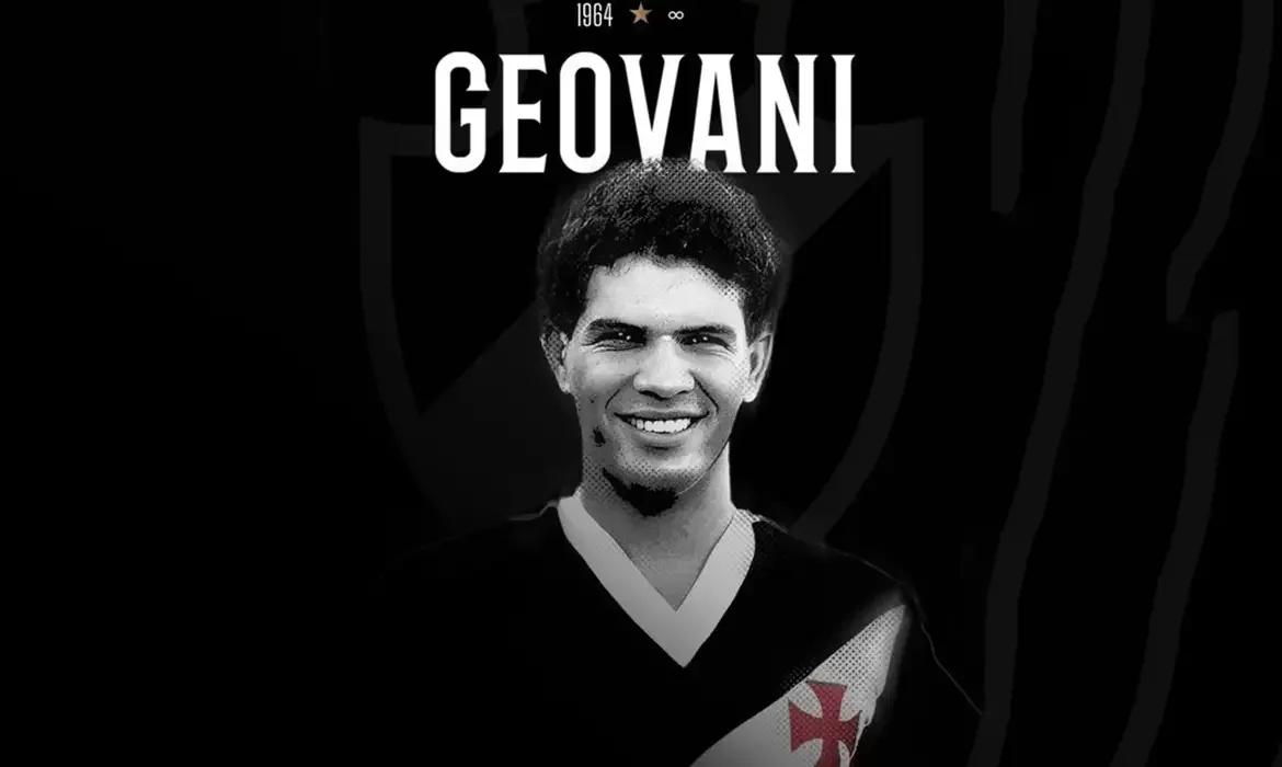 Morre Geovani Silva, ídolo do Vasco e ex meia da seleção, aos 62 anos