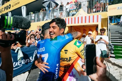 Surfe: Medina, Filipinho e Alejo avançam em etapa na Nova Zelândia