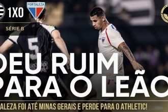 Athletic vence Fortaleza por 1 a 0 em Minas Gerais