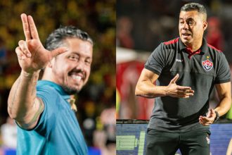 Fortaleza e Vitória entram em campo para jogo de ida da final da Copa do Nordeste; veja prováveis escalações