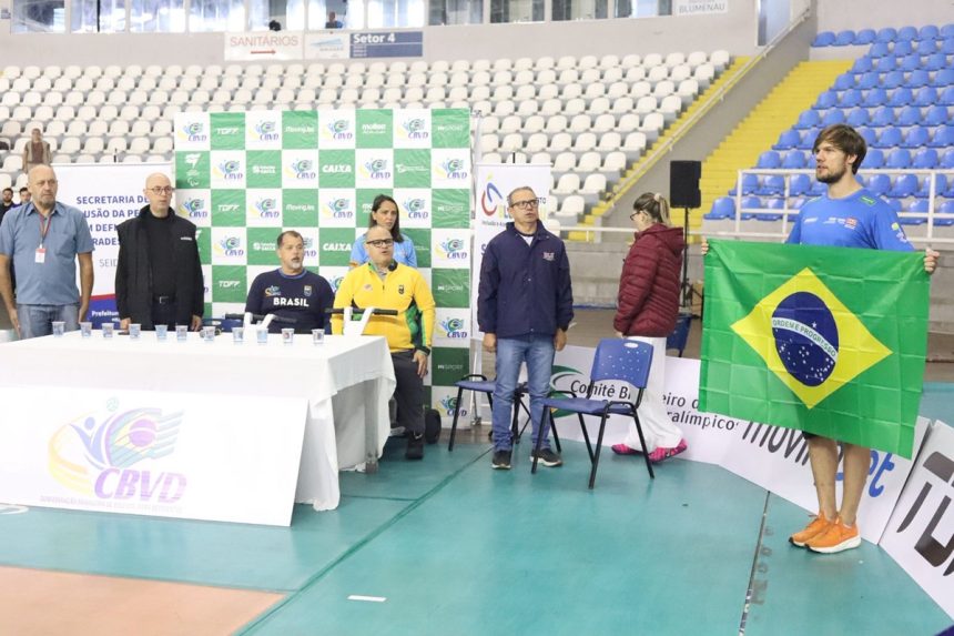 CBVD abre oficialmente a 2ª Fase do Campeonato Brasileiro de Voleibol Sentado Feminino em Blumenau