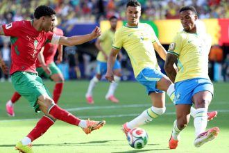 Brasil empata com Marrocos e frustra torcedores na estreia da Copa