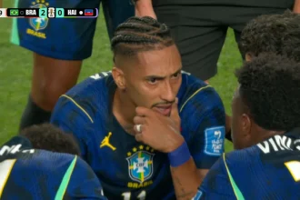 Brasil se prepara para quartas de final; Raphinha segue fora dos treinos