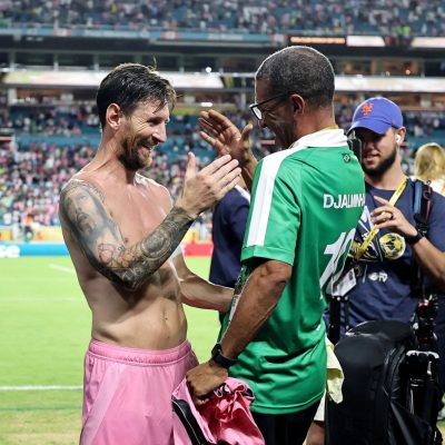 djalminha encontra messi e repete piada sobre genialidade do 20260617